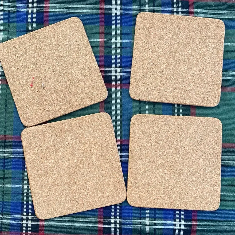 Set of 4 Pimpernel Coasters Cork‎ Backed, Excellent Condition!